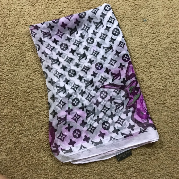 Louis Vuitton Silk Scarf - Picture 2 of 5